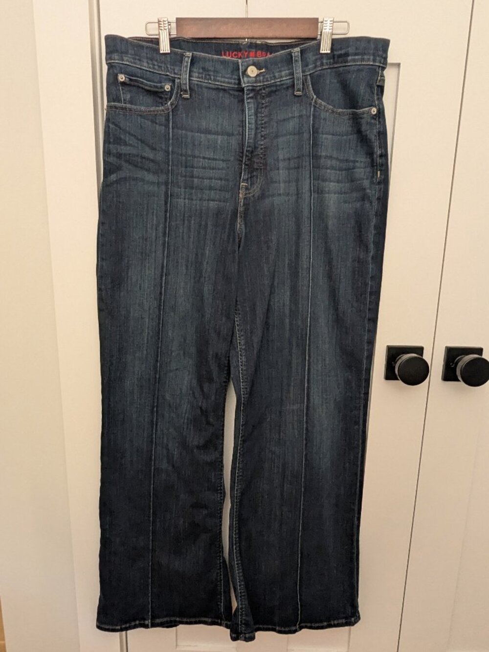 Lucky Brand Super Soft Wide Leg Jean Size 16 Tall Long